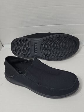 CROCS Men’s Black Slip-On Loafers